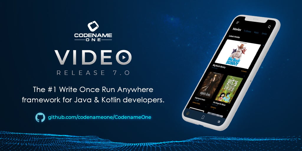Introducing Codename One 7.0 (AKA Video)