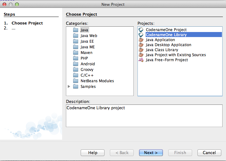 New Preliminary Library Support