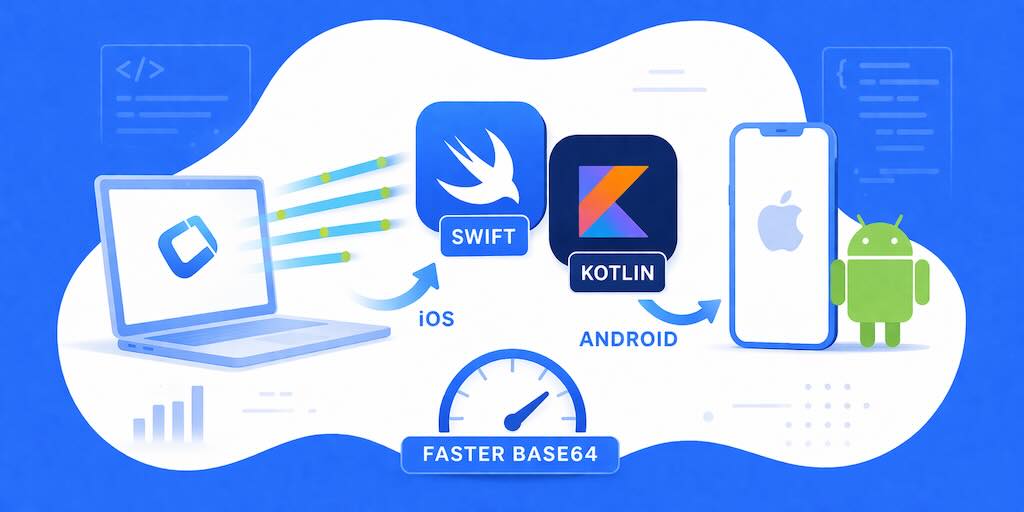 Swift and Kotlin Native Interfaces, Faster Base64, and More